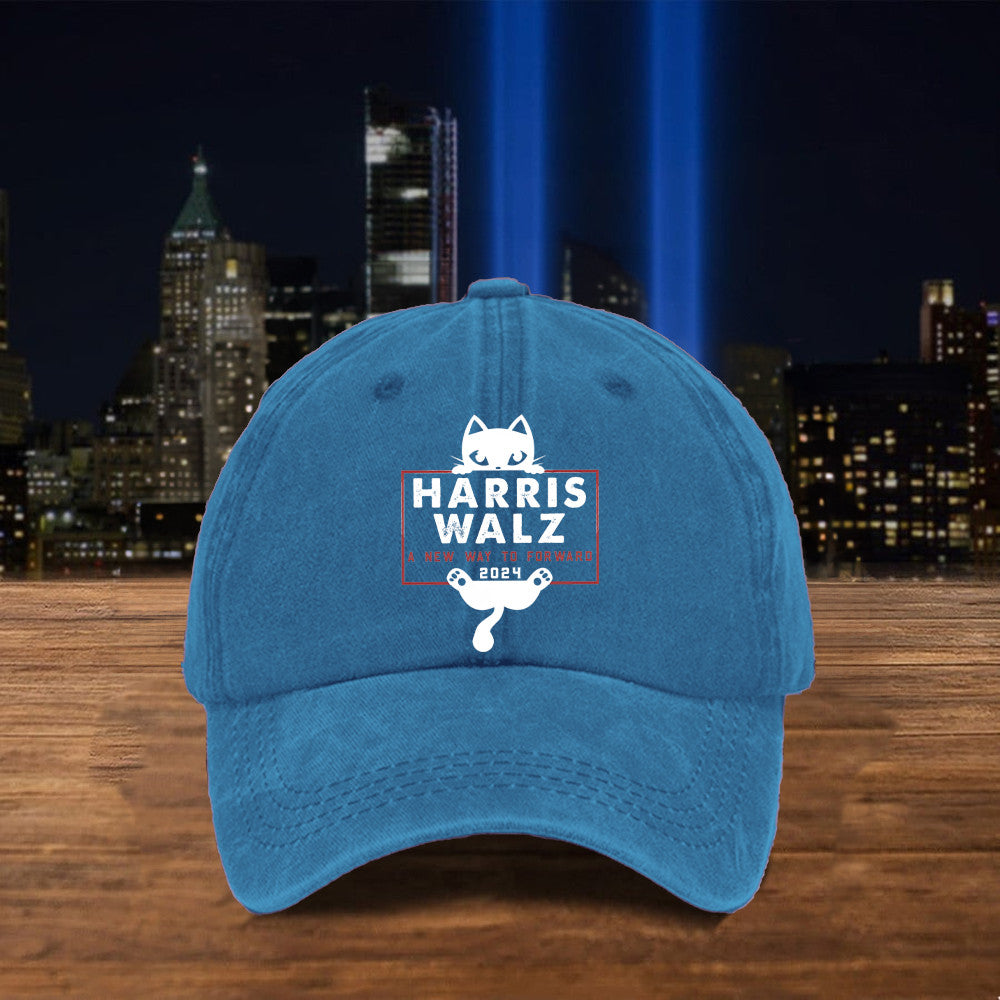 A New Way To Forward Harris Walz Hat Childless Cat Lady Harris Walz 2024 Merch